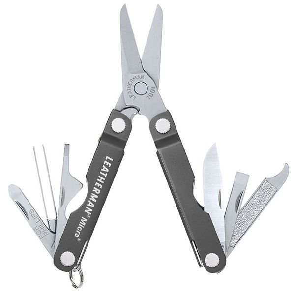 Мультитул Leatherman Micra Gray, картонна коробка 64380181N фото