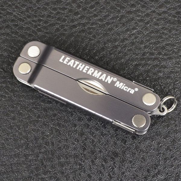 Мультитул Leatherman Micra Gray, картонна коробка 64380181N фото