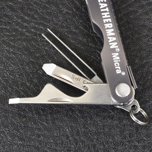 Мультитул Leatherman Micra Gray, картонна коробка 64380181N фото