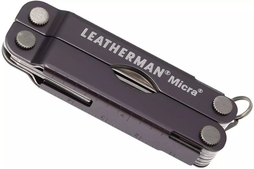 Мультитул Leatherman Micra Gray, картонна коробка 64380181N фото