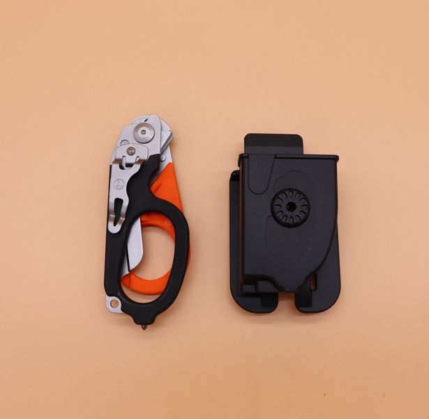 Ножницы Leatherman Raptor Rescue Orange/Black, utility чехол 832170  фото