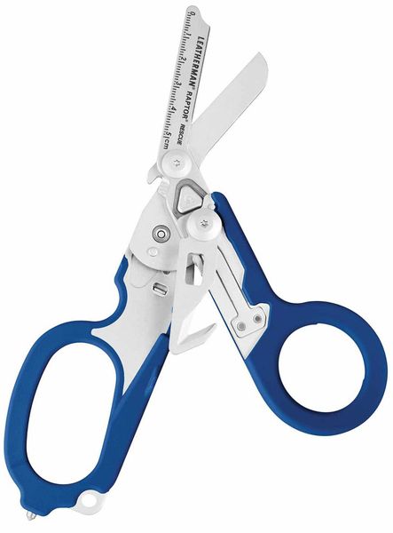 Ножницы Leatherman Raptor Rescue Blue, utility чехол 832609  фото