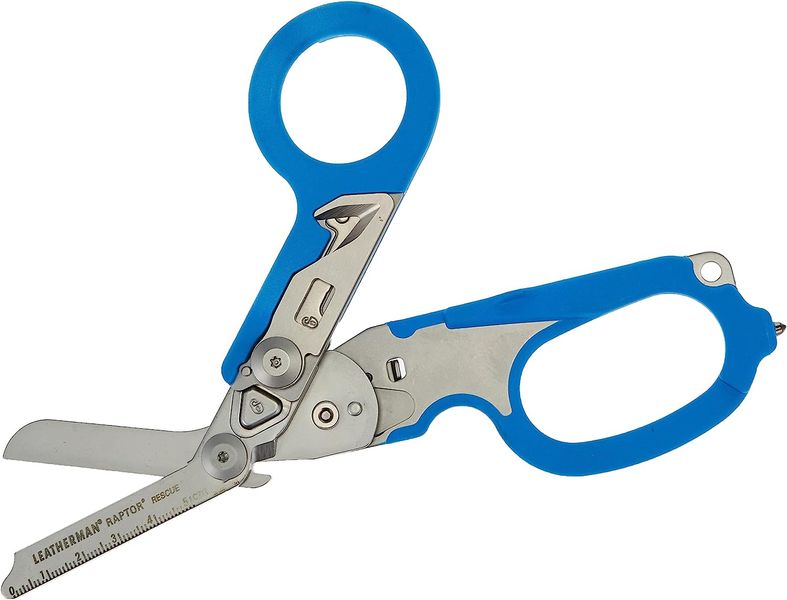 Ножницы Leatherman Raptor Rescue Blue, utility чехол 832609  фото