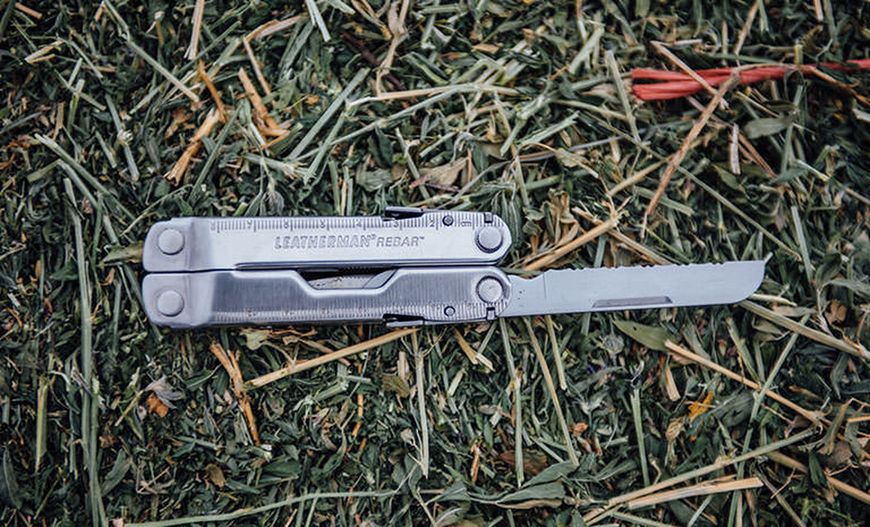 Мультитул Leatherman Rebar, шкіряний чохол 831560 фото