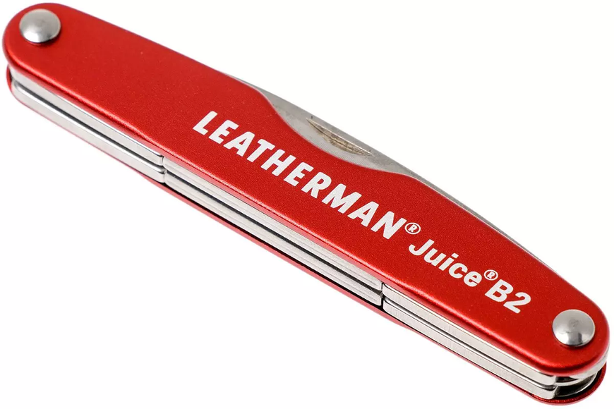 Мультитул Leatherman Juice B2 Cinnabar в коробці 832362 фото