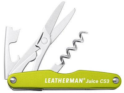 Мультитул Leatherman Juice CS3 Moss Green в коробці 832371 фото