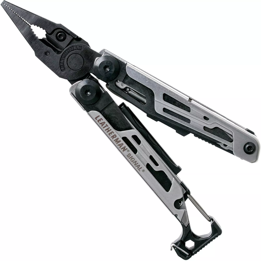 Мультитул Leatherman Signal Black & Silver, синтетичний чохол