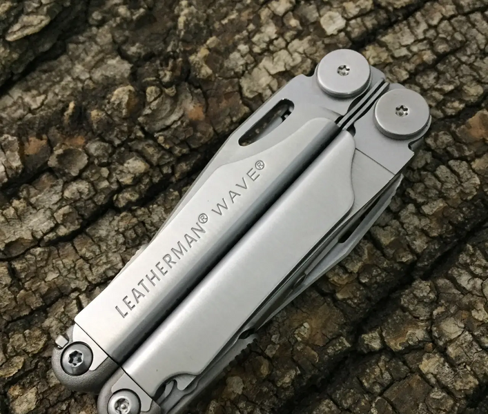 Мультитул Leatherman Wave, кожаный чехол 830082  фото