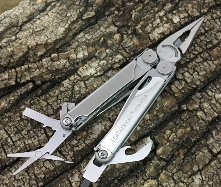 Мультитул Leatherman Wave, шкіряний чохол 830082 фото