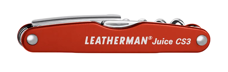 Мультитул Leatherman Juice CS3 Cinnabar Orange в коробке 832369  фото