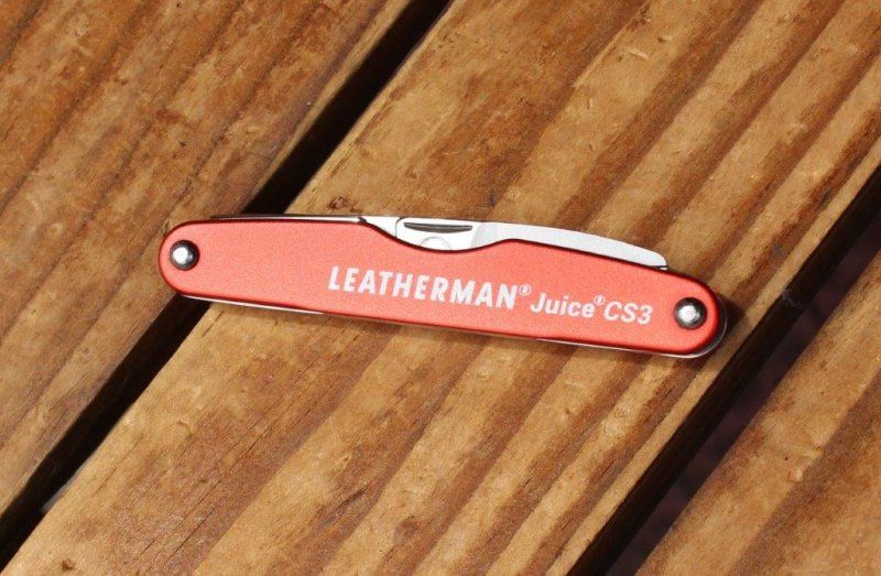 Мультитул Leatherman Juice CS3 Cinnabar Orange в коробке 832369  фото