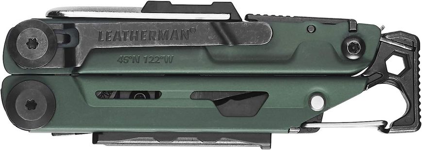 Мультитул Leatherman Signal Green Topo, синтетичний чохол 832692 фото