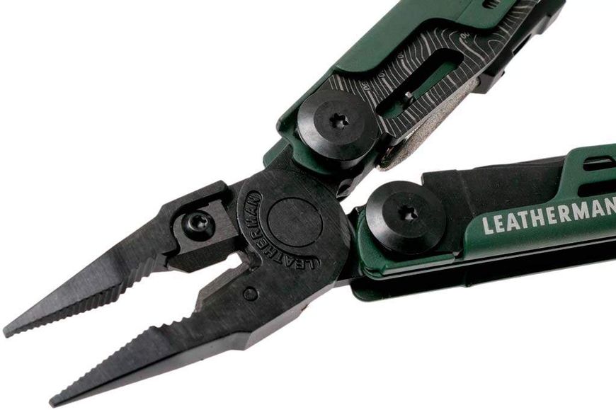 Мультитул Leatherman Signal Green Topo, синтетический чехол 832692  фото