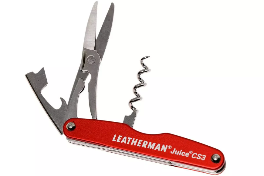 Мультитул Leatherman Juice CS3 Cinnabar Orange в коробке 832369  фото