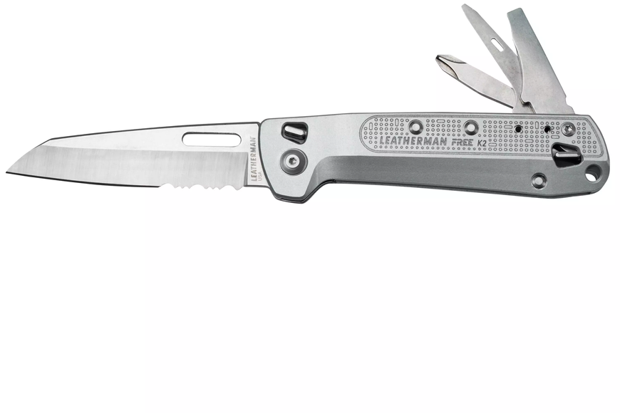 Нож-мультитул Leatherman Free K2x Silver 832654  фото