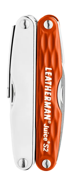 Мультитул Leatherman Juice S2 Cinnabar Orange, картонная коробка 831941  фото