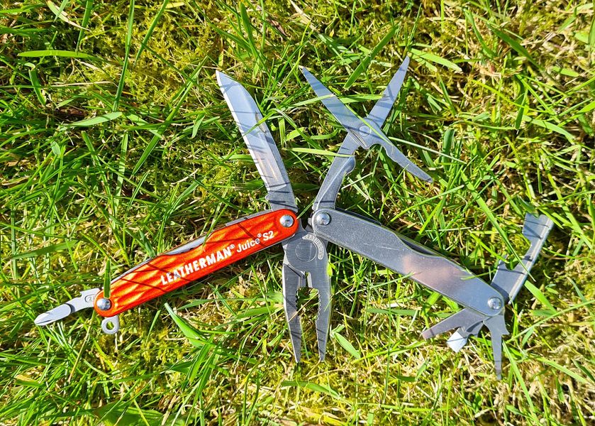 Мультитул Leatherman Juice S2 Cinnabar Orange, картонная коробка 831941  фото