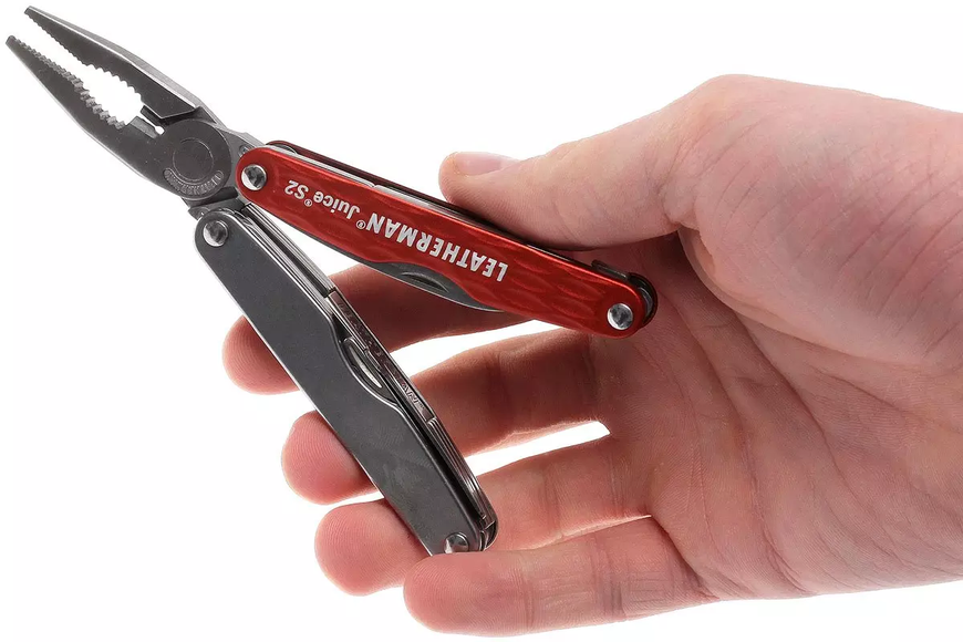 Мультитул Leatherman Juice S2 Cinnabar Orange, картонная коробка 831941  фото