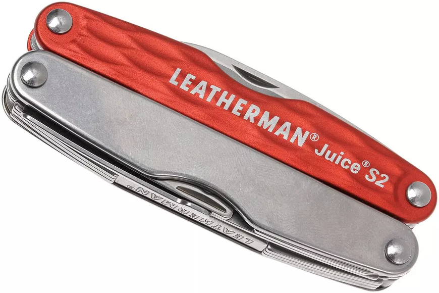 Мультитул Leatherman Juice S2 Cinnabar Orange, картонная коробка 831941  фото