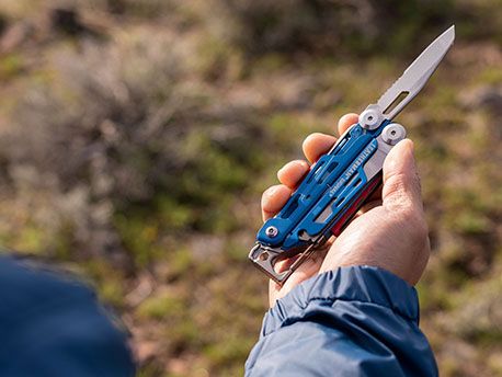 Мультитул Leatherman Signal Cobalt, синтетичний чохол 832741 фото