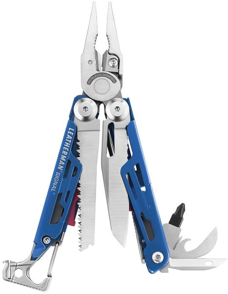 Мультитул Leatherman Signal Cobalt, синтетический чехол 832741  фото