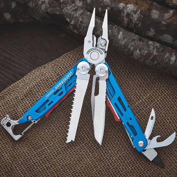 Мультитул Leatherman Signal Cobalt, синтетичний чохол 832741 фото