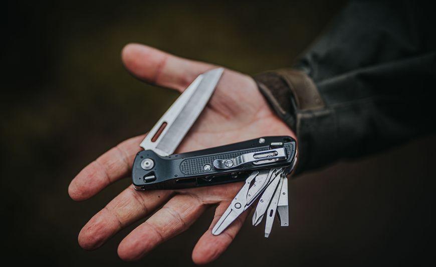 Ніж-мультитул Leatherman Free K4 Gray 832666 фото