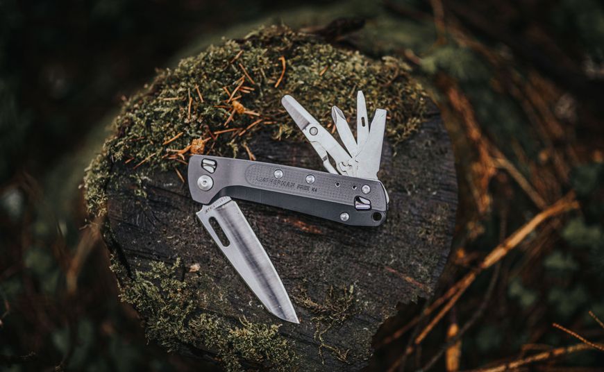 Нож-мультитул Leatherman Free K4 Gray 832666  фото