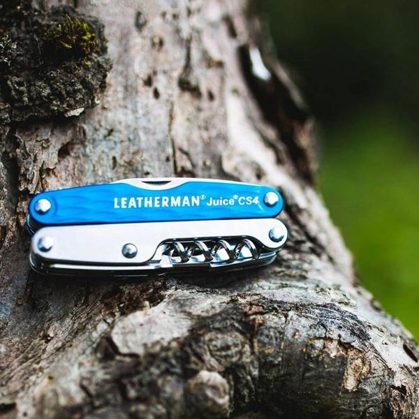 Мультитул Leatherman Juice CS4 Columbia Blue, картонна коробка 831937 фото