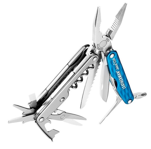 Мультитул Leatherman Juice CS4 Columbia Blue, картонная коробка 831937  фото