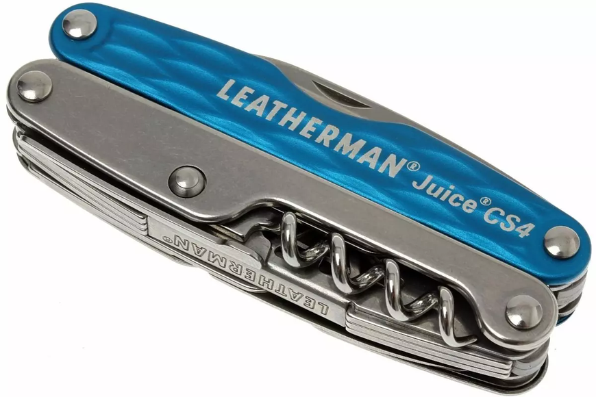 Мультитул Leatherman Juice CS4 Columbia Blue, картонная коробка 831937  фото