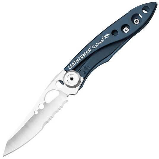 Мультитул Leatherman Skeletool KBX Denim 832383 купить в