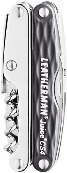 Мультитул Leatherman Juice CS4 Granite Gray, кожаный чехол, подарочная коробка 831987  фото