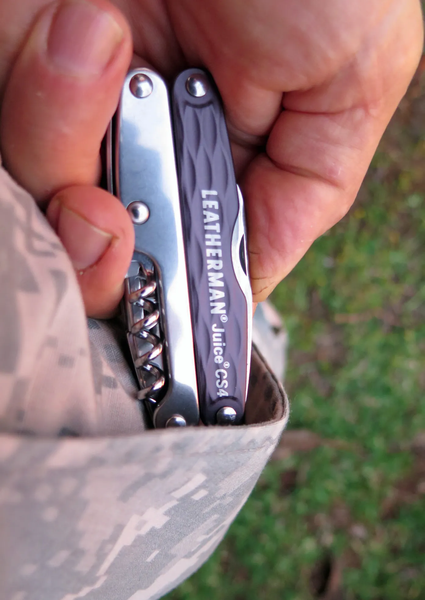 Мультитул Leatherman Juice CS4 Granite Gray, кожаный чехол, подарочная коробка 831987  фото