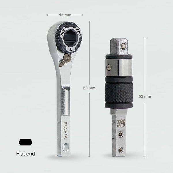Плоский торцевий ключ з тріскачкою 711L EDC MK2 і подовжувач для біт 2-в-1 для мультитула Leatherman фото