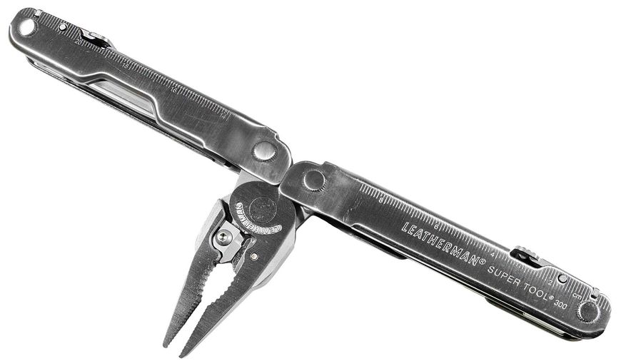 Мультитул Leatherman Super Tool 300, шкіряний чохол, картонна коробка 831183 фото