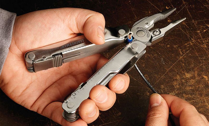 Мультитул Leatherman Super Tool 300, кожаный чехол, картонная коробка 831183  фото