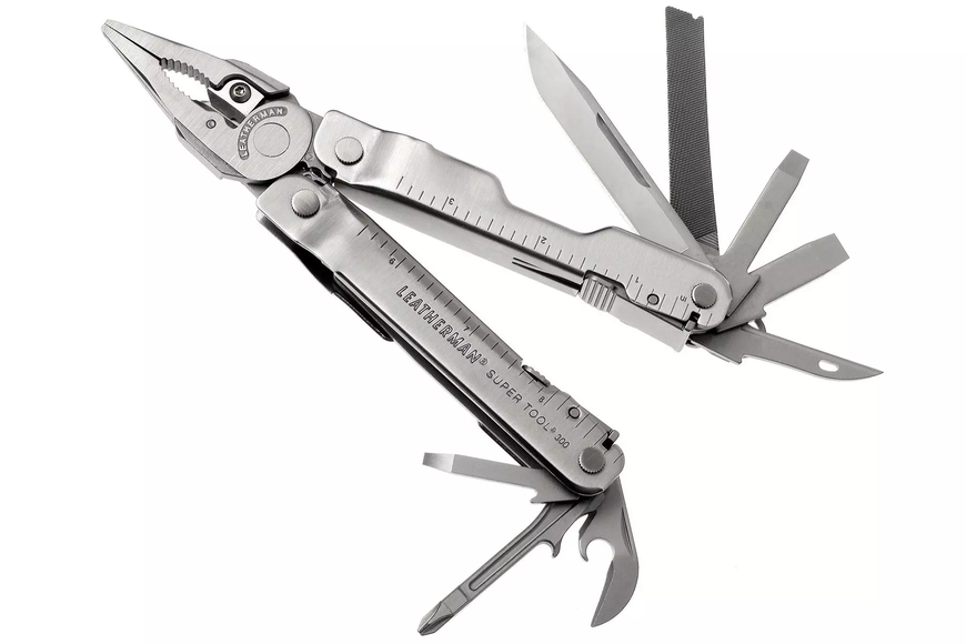 Мультитул Leatherman Super Tool 300, кожаный чехол, картонная коробка 831183  фото