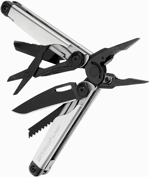 Мультитул Leatherman Surge Black & Silver, чехол Molle 832462  фото