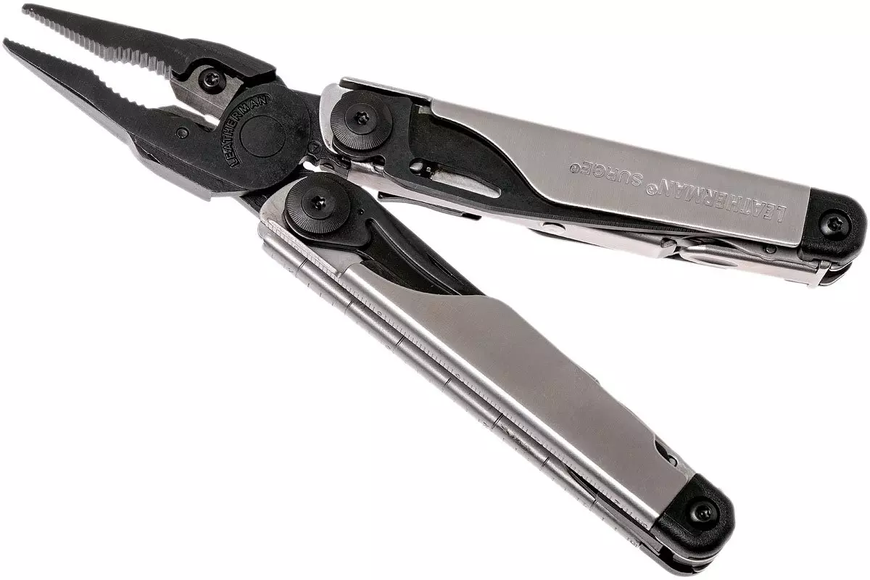 Мультитул Leatherman Surge Black & Silver, чохол Molle 832462 фото