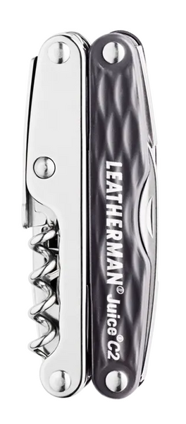 Мультитул Leatherman Juice C2 Granite Gray, кожаный чехол, картонная коробка 831936  фото