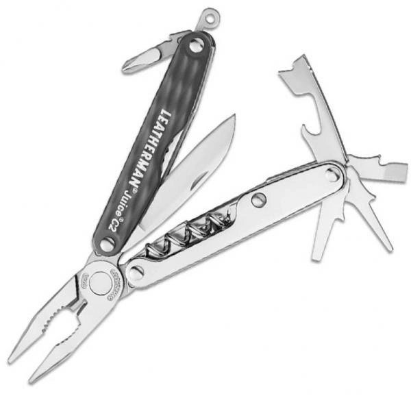 Мультитул Leatherman Juice C2 Granite Gray, кожаный чехол, картонная коробка 831936  фото