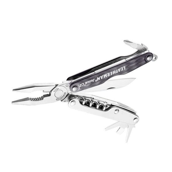 Мультитул Leatherman Juice C2 Granite Gray, кожаный чехол, картонная коробка 831936  фото