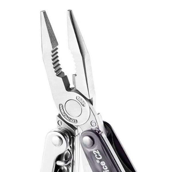 Мультитул Leatherman Juice C2 Granite Gray, кожаный чехол, картонная коробка 831936  фото