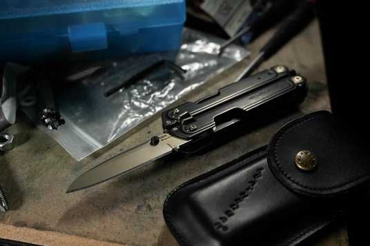 Мультитул Leatherman ARC Obsidian, кожаный чехол 833207 купить в