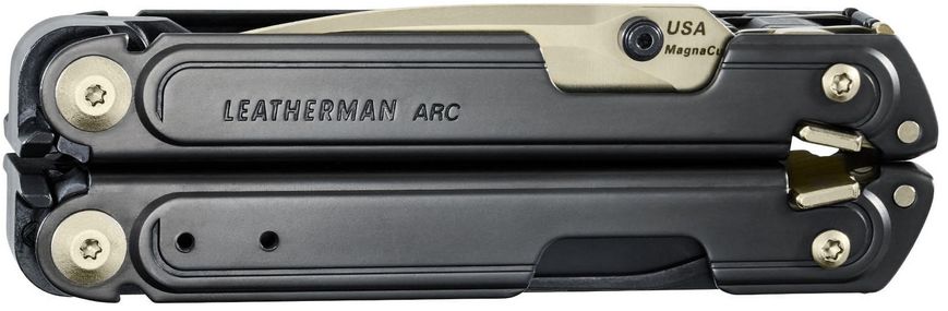 Мультитул Leatherman ARC Obsidian, кожаный чехол 833206  фото