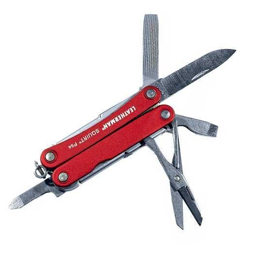 Мультитул Leatherman Squirt PS4 Red 831227 купити в офіційному