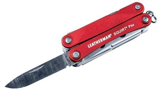 Мультитул Leatherman Squirt PS4 Red 831227 купити в офіційному
