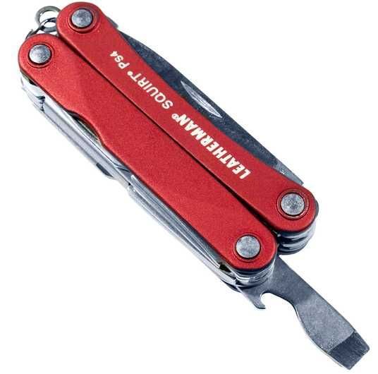 Мультитул Leatherman Squirt PS4 Red 831227 купити в офіційному