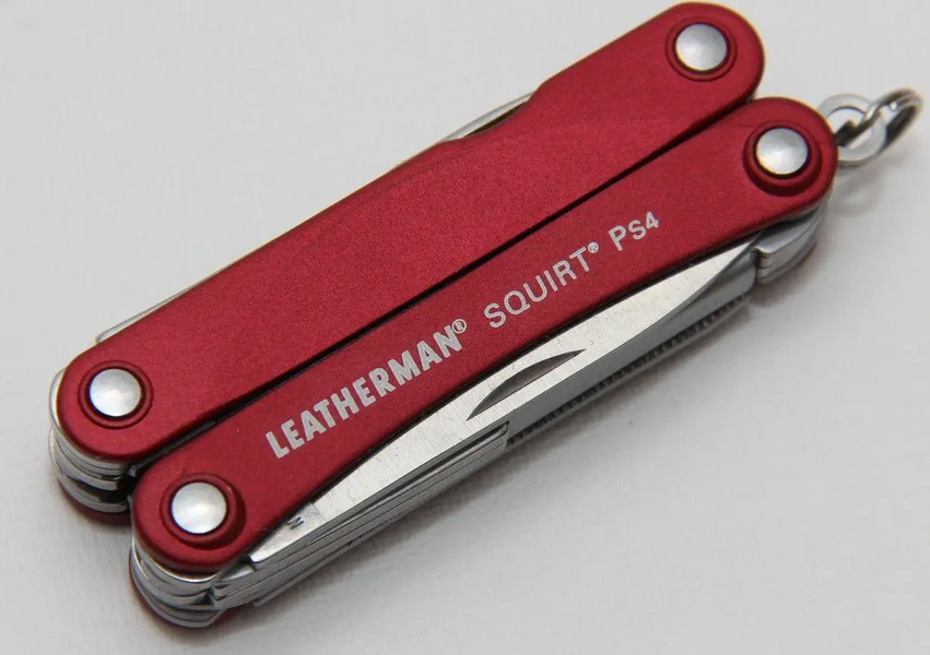 Мультитул Leatherman Squirt PS4 Red 831227  фото